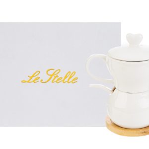 ZUCCHERIERA MOKA PORCELLANA 12,5x8xh.14,5CM C/ASTUCCIO