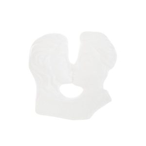 CALAMITA COPPIA BACIO PORCELLANA7x7 CM. PZ. 12