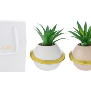 VASETTO PIANETA PIANTINA 2ASS.12×11,5xh.16CM C/SHOPPER 13695 PZ. 2