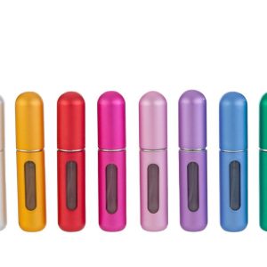 PORTAPROFUMO SPRAY 5 ML RICARICABILE 8 COL.ASS. 8 CM. PZ. 72