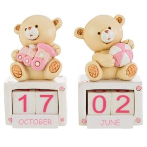 DATARIO ORSETTO RESINA ROSA 2ASS.3x4xh.6,5 CM. PZ. 12