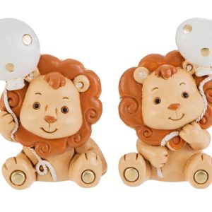 CALAMITA LEONCINO RESINA 2 ASS.4×6 CM. PZ. 12