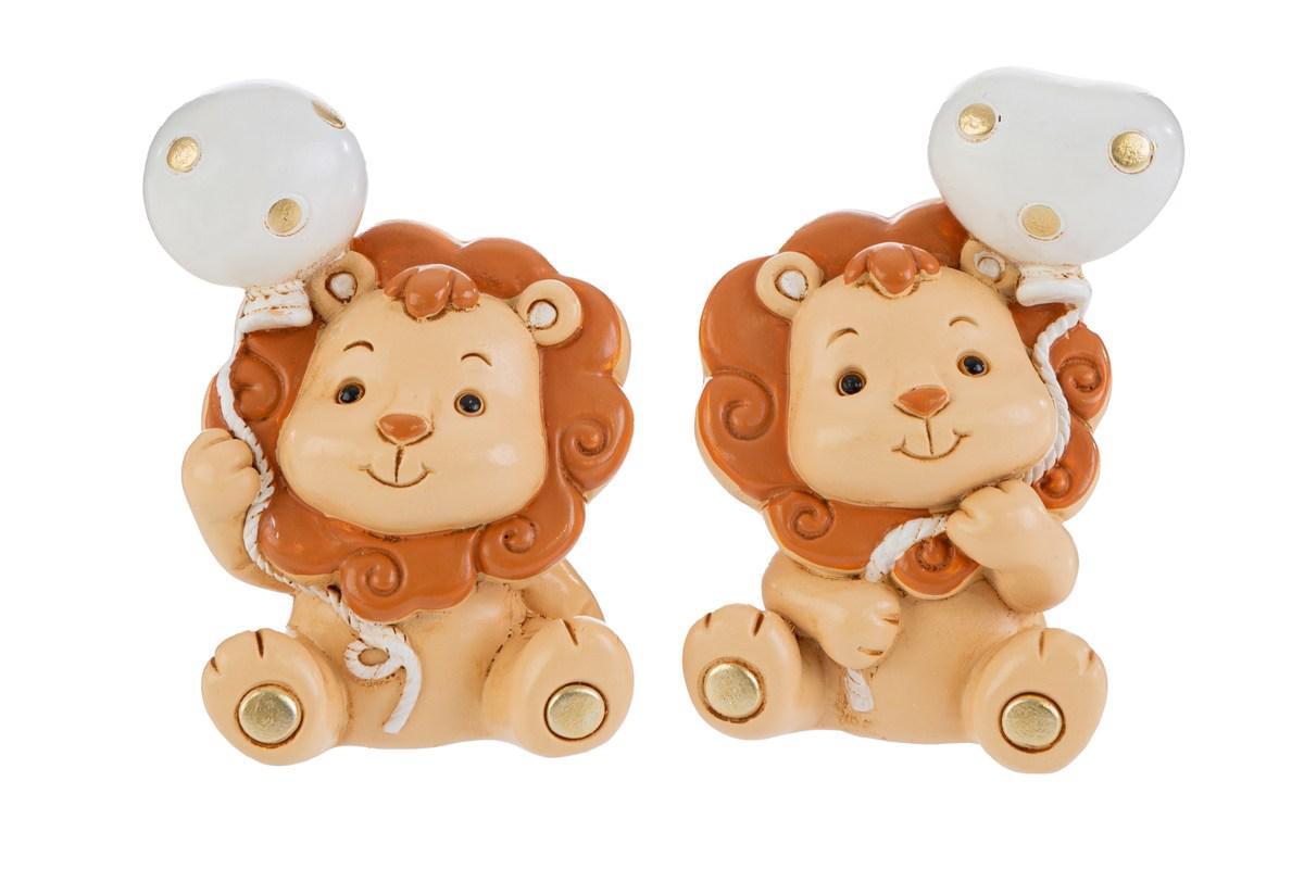 LEONCINO RESINA 2 ASS.3x4xh.5,5 CM. PZ. 12