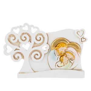 SACRA FAMIGLIA RESINA 13x2xh.8 CM. PZ. 3