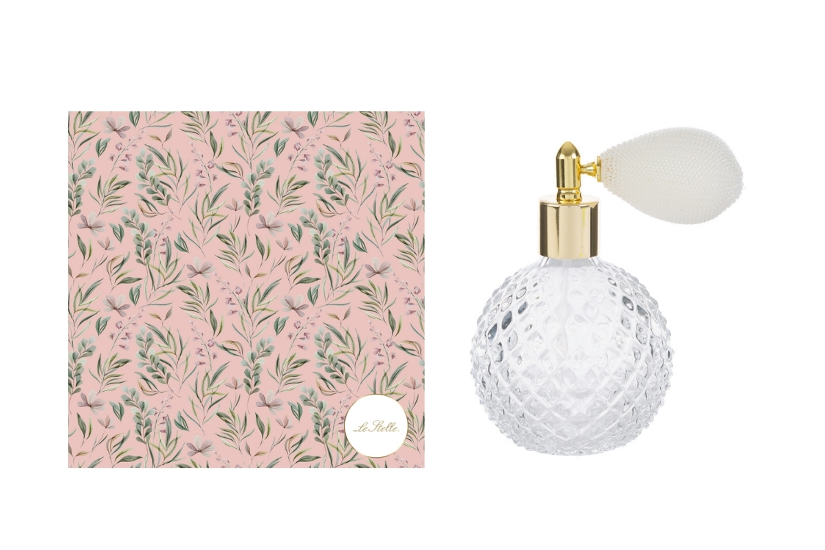 PORTAPROFUMO SPRAY 100ML RICARICABILE VERDE 6,5×10,5CM C/ASTUCCIO - immagine 3