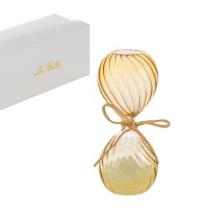 CLESSIDRA VETRO COL.AMBRA 12CM C/ASTUCCIO