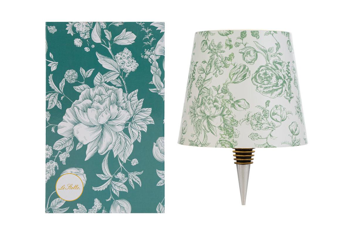 LAMPADA TOILE TOUCH X BOTTIGLIA LED/USB d.11xh.14 CM. C/COLOR/BOX - immagine 2