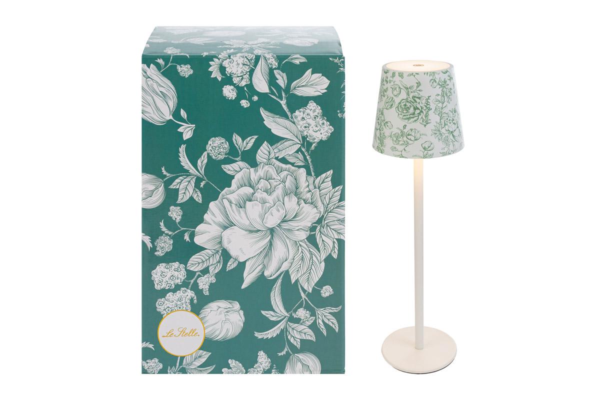 LAMPADA TOILE TOUCH TAVOLO E BOTTIGLIA LED/USB d.11x h.38 CM. C/COLOR/BOX