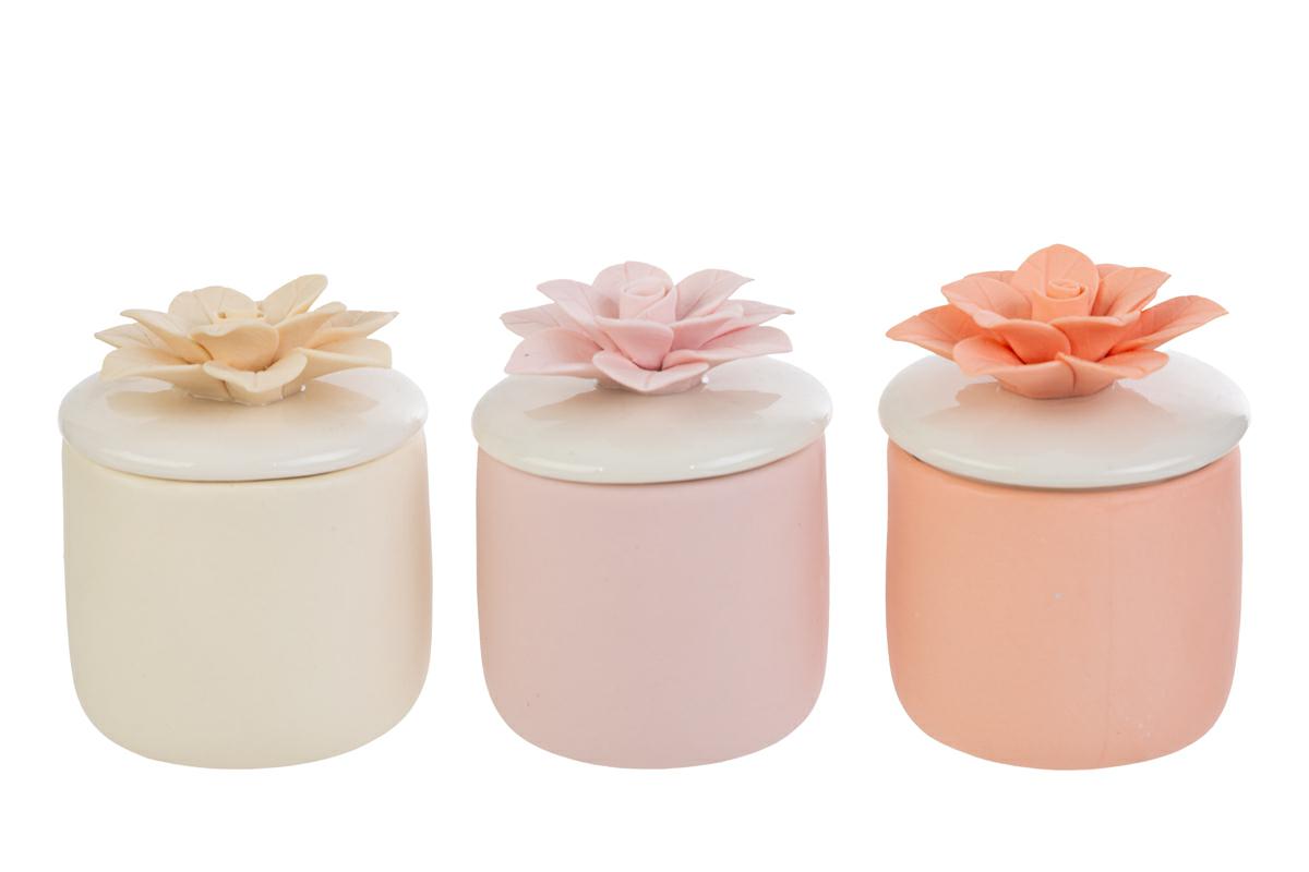 SCATOLA FIORE 3ASS.6x6xh.8CM C/ASTUCCIO ABB.CANDELA 158165 PZ. 3