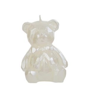 CANDELA ORSETTO 6x6xh.8 CM. COL. BIANCO C/SHOPPER 13691 PZ. 3