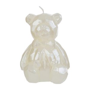 CANDELA ORSETTO 7,5x8xh.11 CM. COL. BIANCO C/SHOPPER 13693 PZ. 3