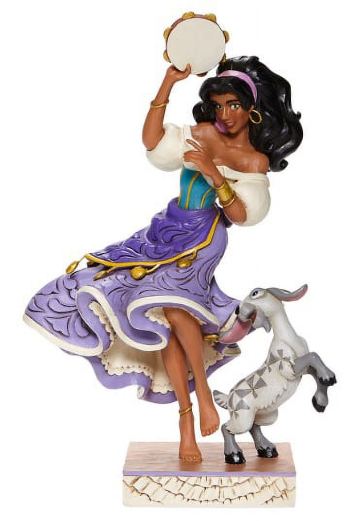 Esmeralda con Djali 22 cm Disney Traditions 6008071 - immagine 3