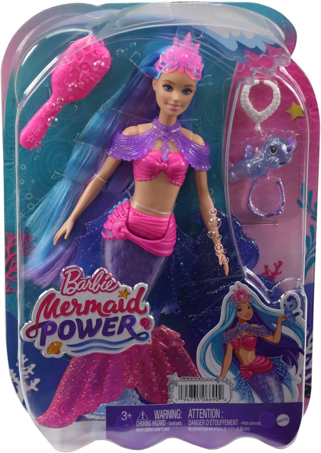 Barbie – Sirena Mermaid power – HHG52 – 194735066902