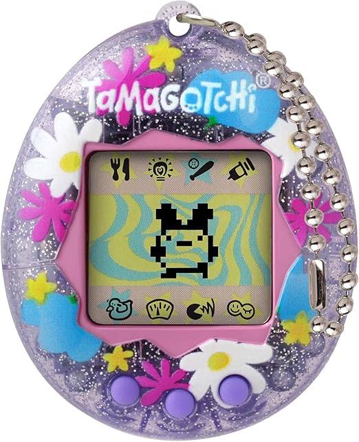 Bandai – Tamagotchi -Flower Perfume schermo a colori, 3 pulsanti e giochi – Animale interattivo – 3296580428007- 42983 - immagine 4