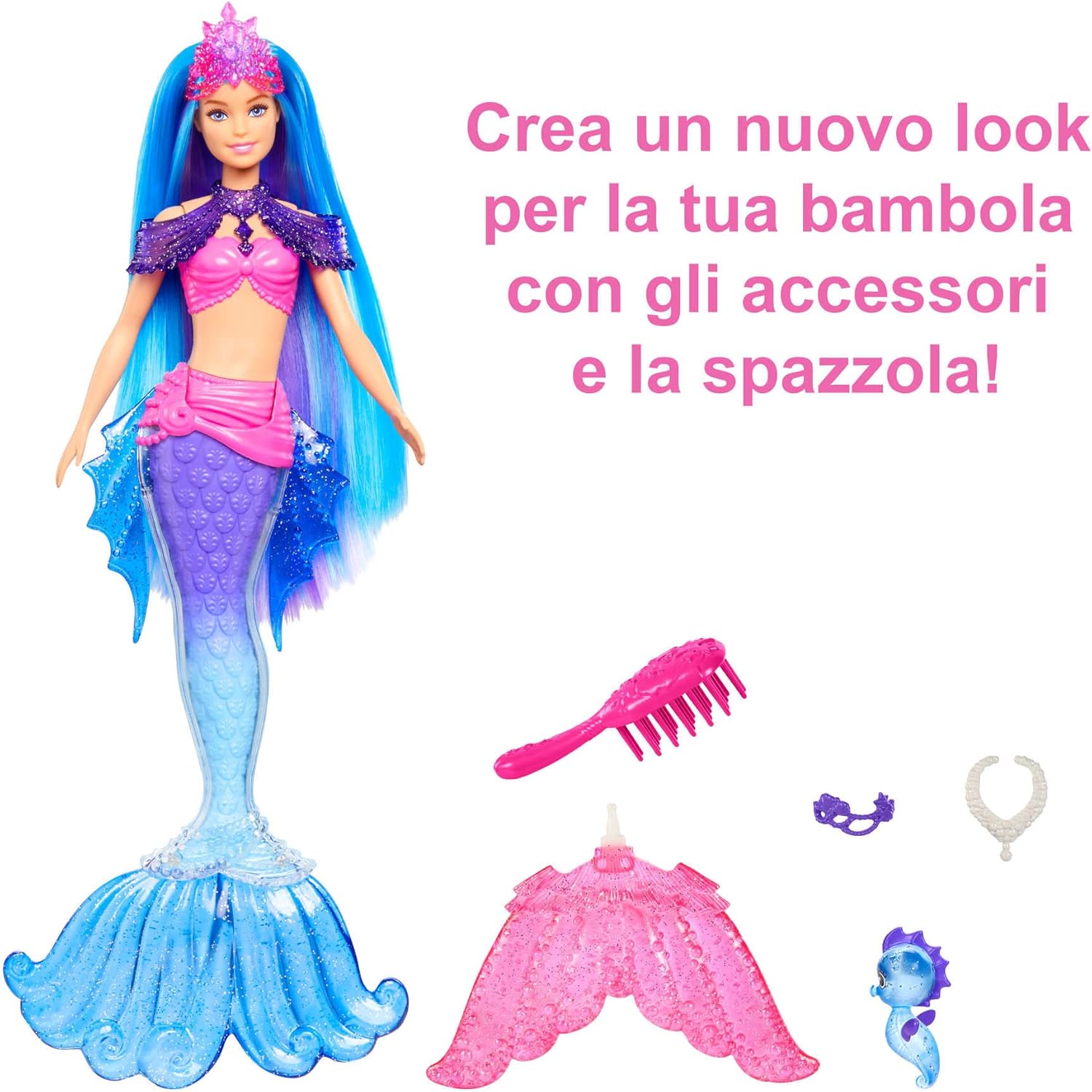Barbie – Sirena Mermaid power – HHG52 – 194735066902 - immagine 4