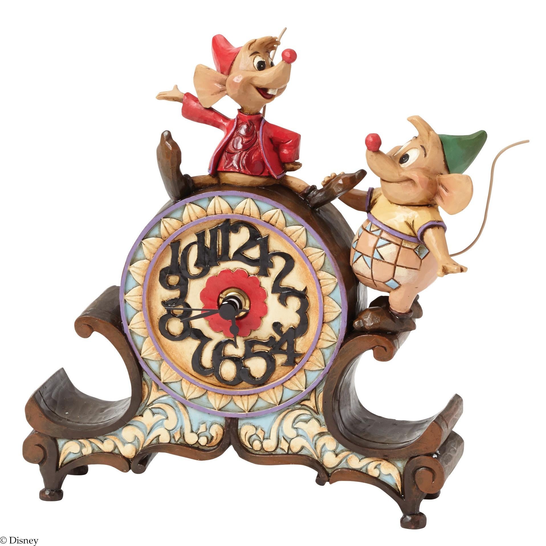Disney Traditions ‘A Stitch In Time’ Gus & Jac Clock 4039084 - immagine 3