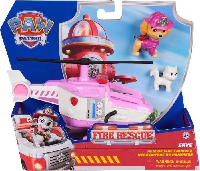 PAW PATROL VEICOLO TEMATIZZATO FIRE RESCUE SKYE -681147061491 - immagine 2
