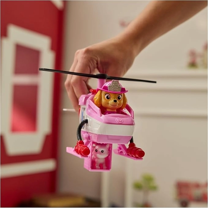 PAW PATROL VEICOLO TEMATIZZATO FIRE RESCUE SKYE -681147061491 - immagine 5