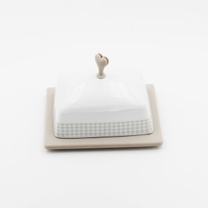 Bomboniera in porcellana burriera Pz.1