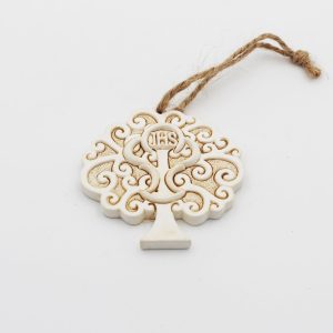 Bomboniera in resina albero della vita Pz.1