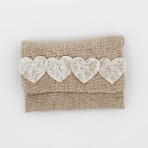 Bustina juta con cuori Pz.12