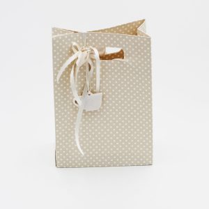 Scatolo shop box atelier tortora confezioni da pz. 10