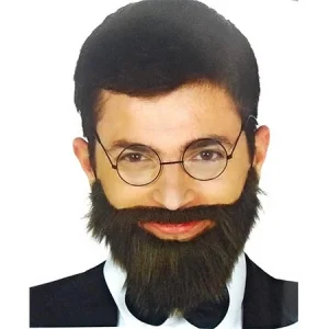 Barba e baffi castana Guirca 8434077119617