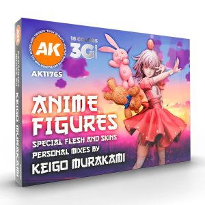 SIGNATURE SET – KEIGO MURAKAMI ANIME FIGURE 18 COLORI