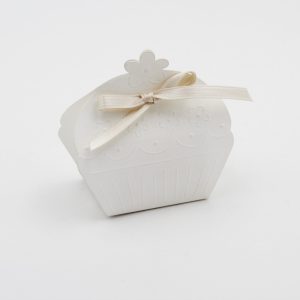 Scatolo cup cake white confezioni da pz. 10