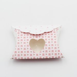 Scatolo busta bloom rosa con cuore Pz. 10