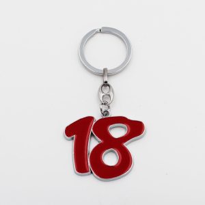 Portachiavi numero 18 Pz.12