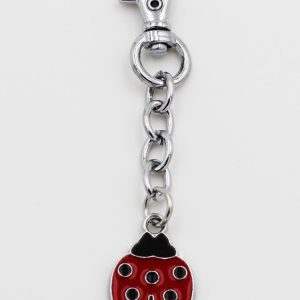 Moschettone coccinella rossa Pz.12