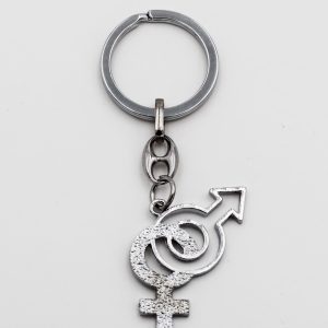 Portachiavi lui e lei satin Pz.12