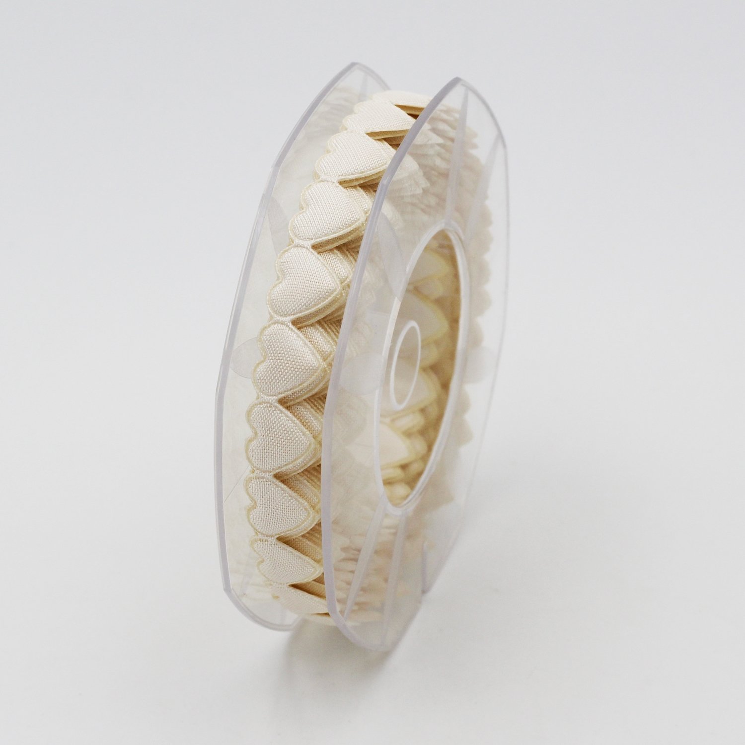 Furlanis nastro cuore imbottito avorio colore 35 Mt. 5 - immagine 2