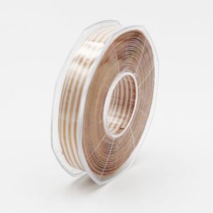 Furlanis nastro bamby rigato beige colore 2 mm.15 Mt. 25