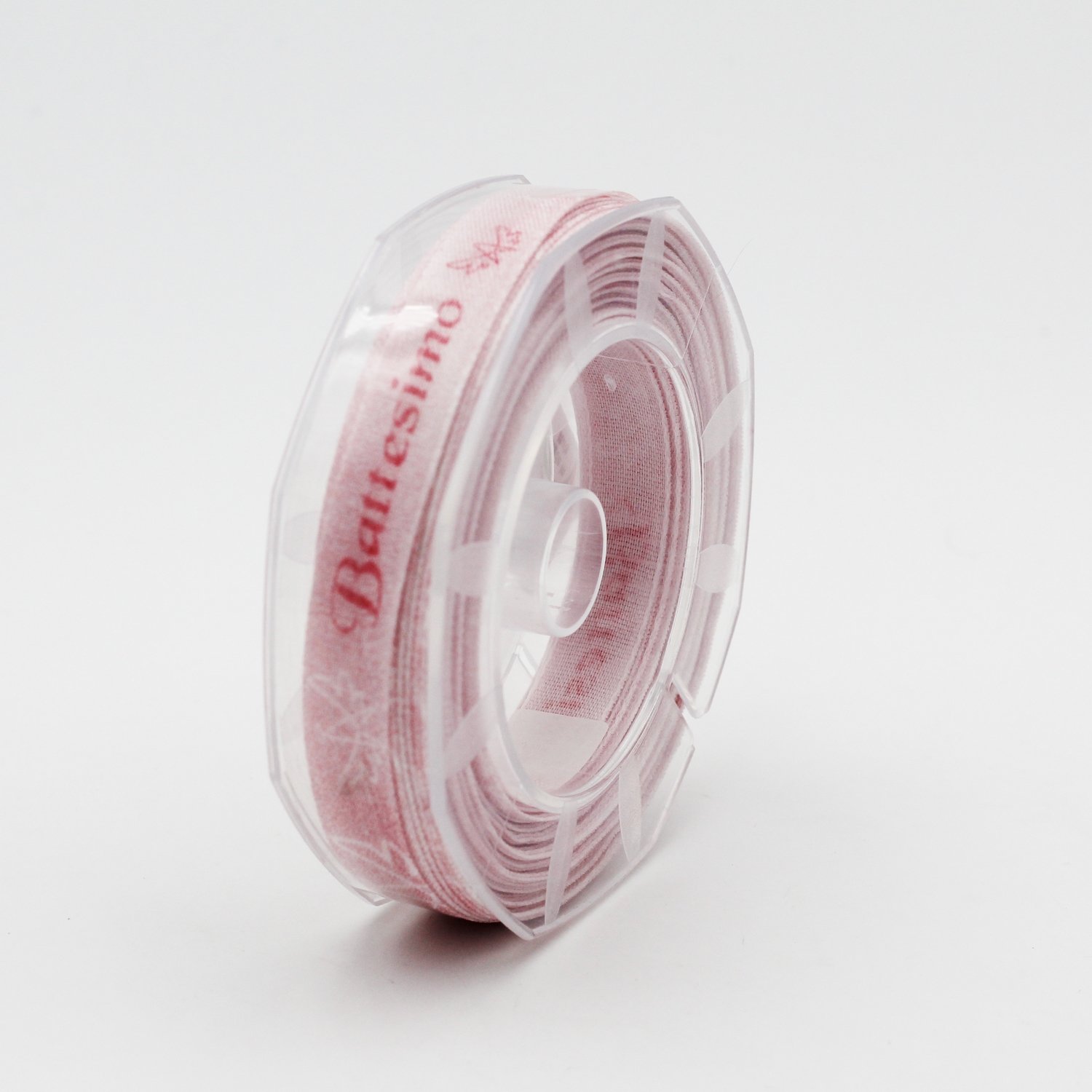 Furlanis nastro cotone battesimo rosa colore 38/20 mm.12 Mt.15