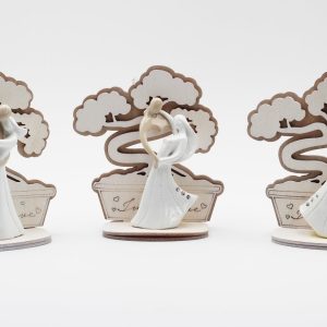 Bomboniera in resina profumatore bonsai Pz.3