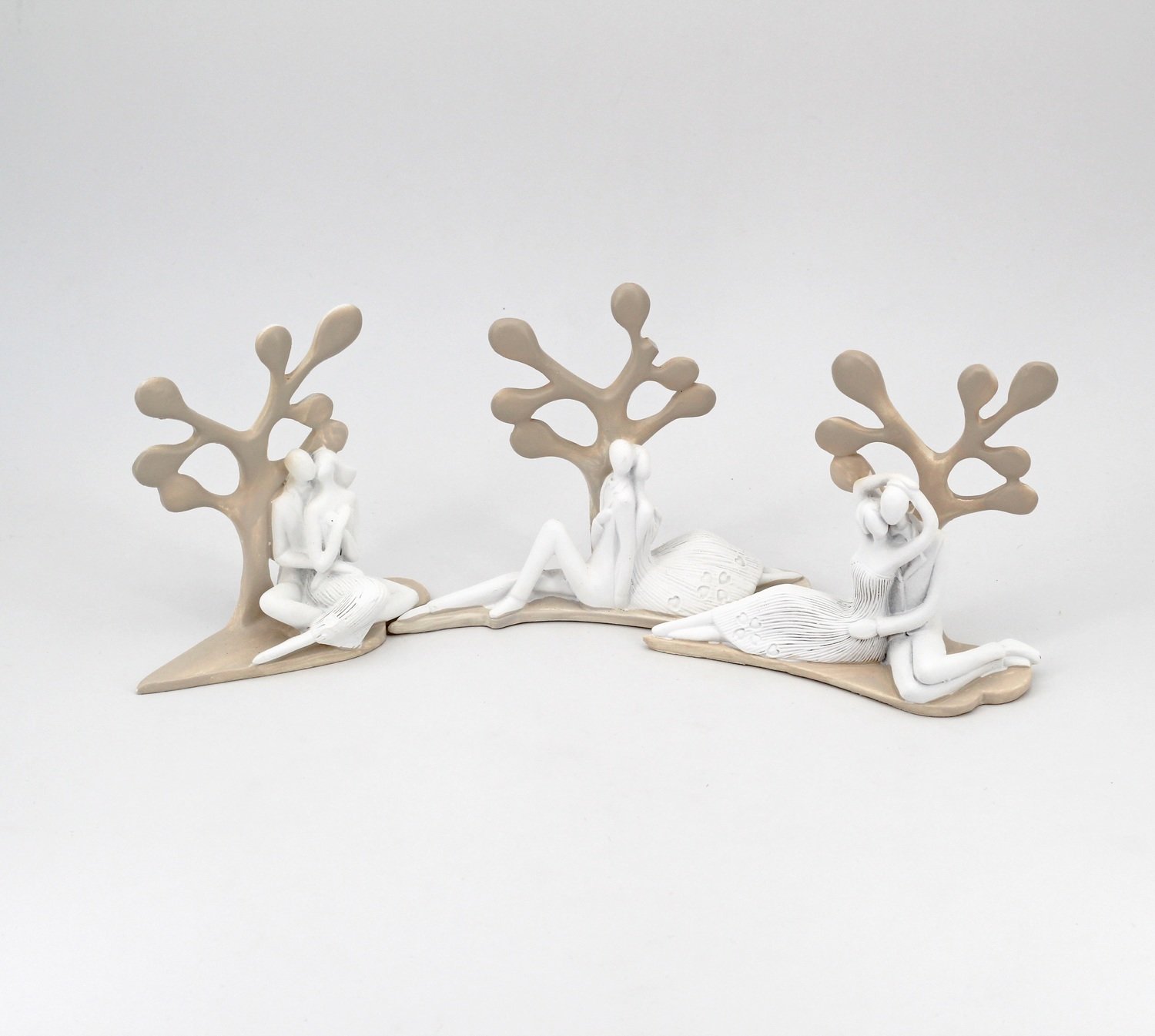 Bomboniera in resina coppia three life Pz.3