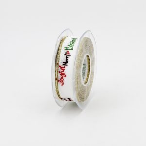 Nastro sablè bordi lurex rame mm.25