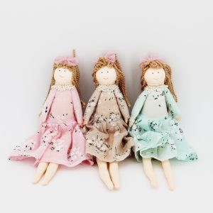 Bomboniera in tessuto bambola grande Pz.3