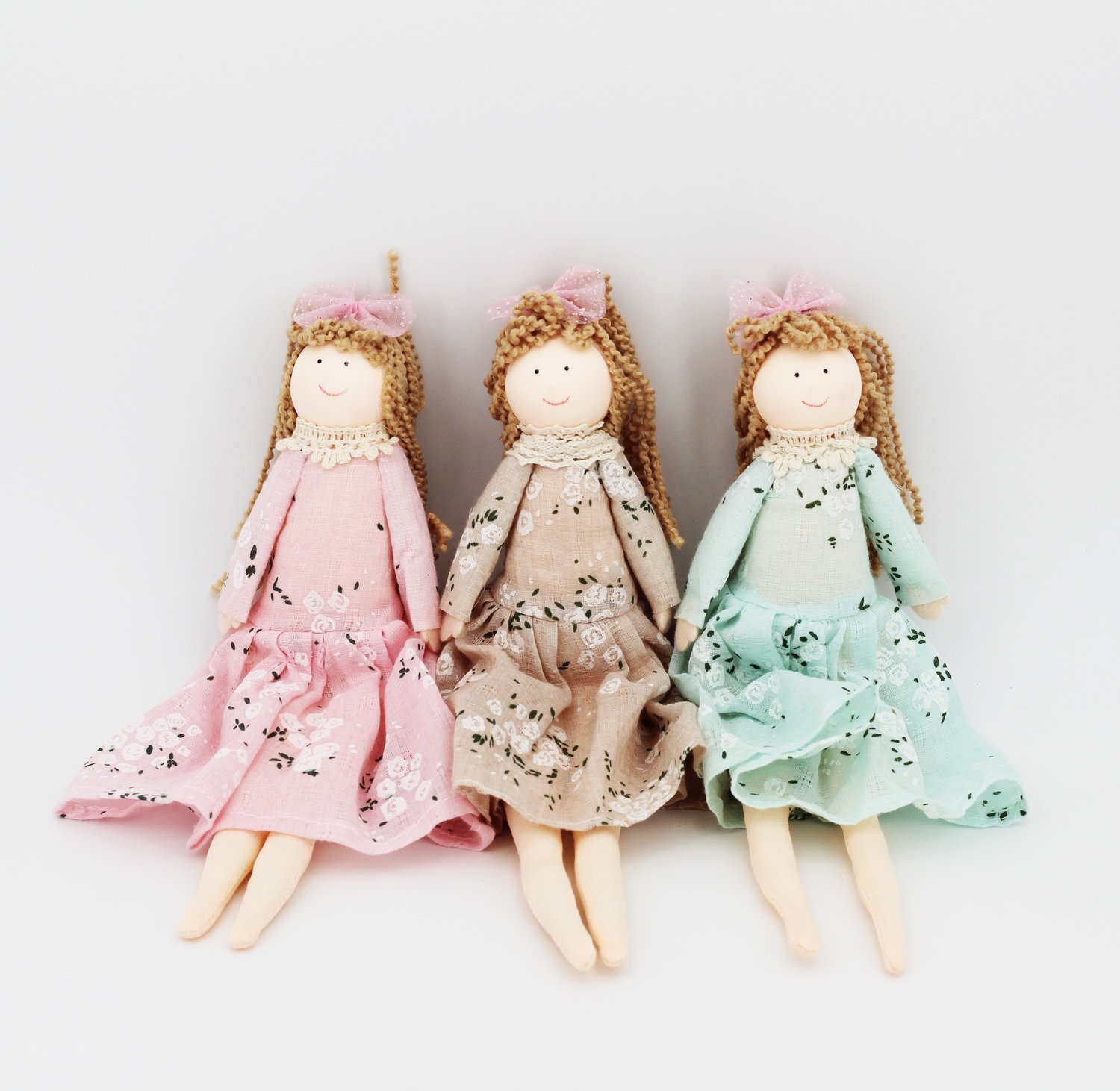 Bomboniera in tessuto bambola grande Pz.3