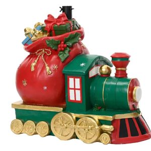 BASE PER ALBERO NATALE TRENO IN RESINA 16 kg. 35,5×56,5xh.50 CM.