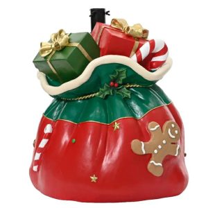BASE PER ALBERO NATALE SACCO IN RESINA 13 kg. 38x42xh.47 CM.