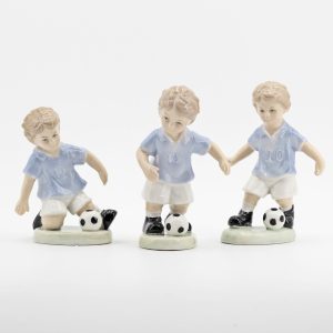 Bomboniera in ceramica calciatore Pz.3