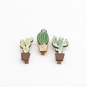Set 6 mollette cactus Pz.1