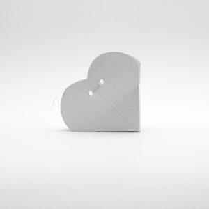 Cuore harmony bianco Pz.10