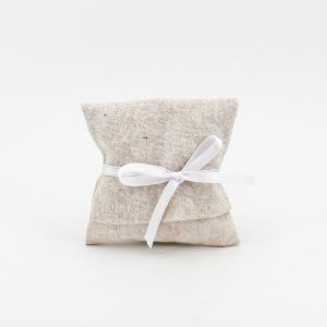 Busta lino con fantasia rose Pz. 12