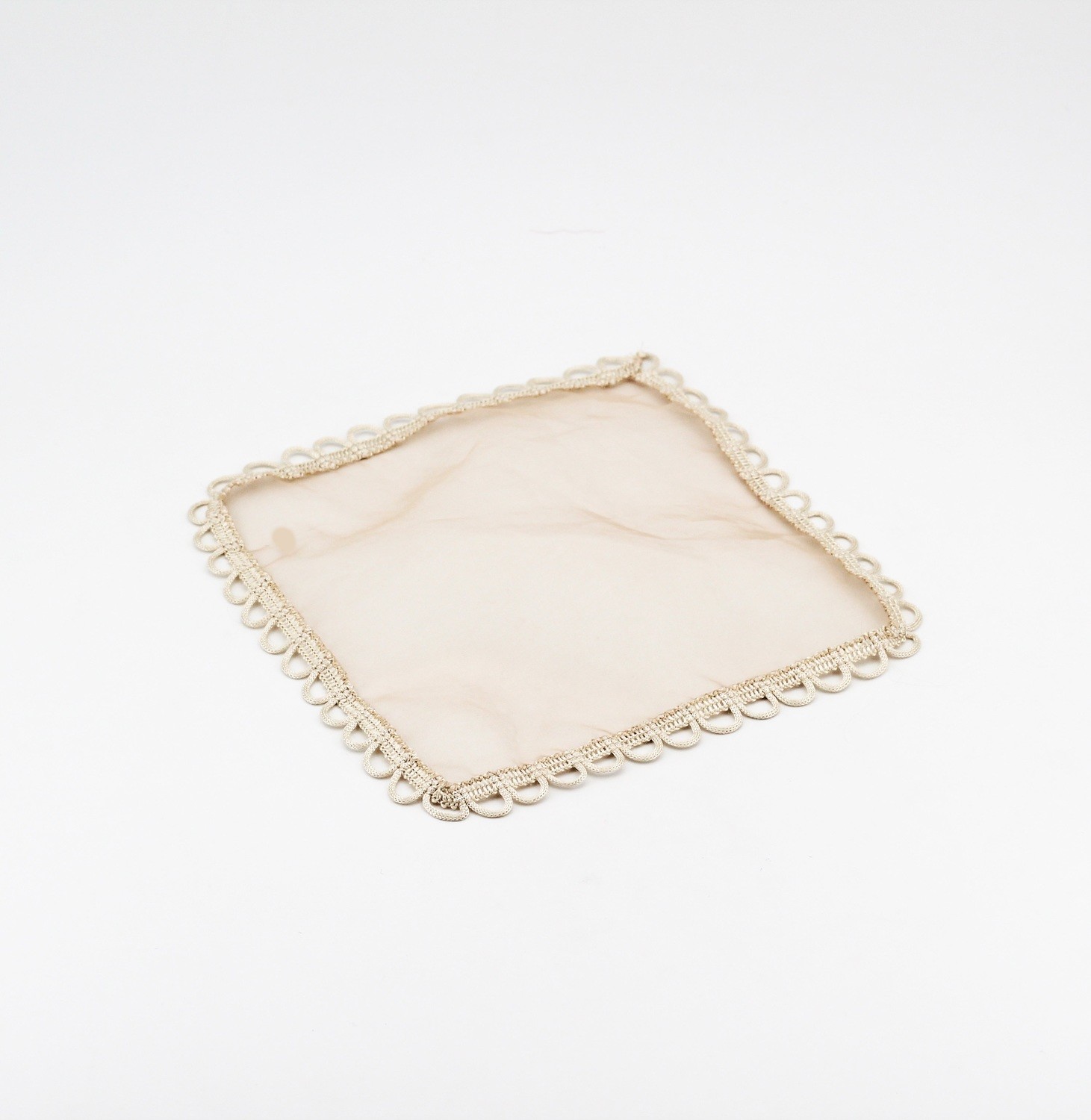 Centrino di organza con passamaneria Pz. 23