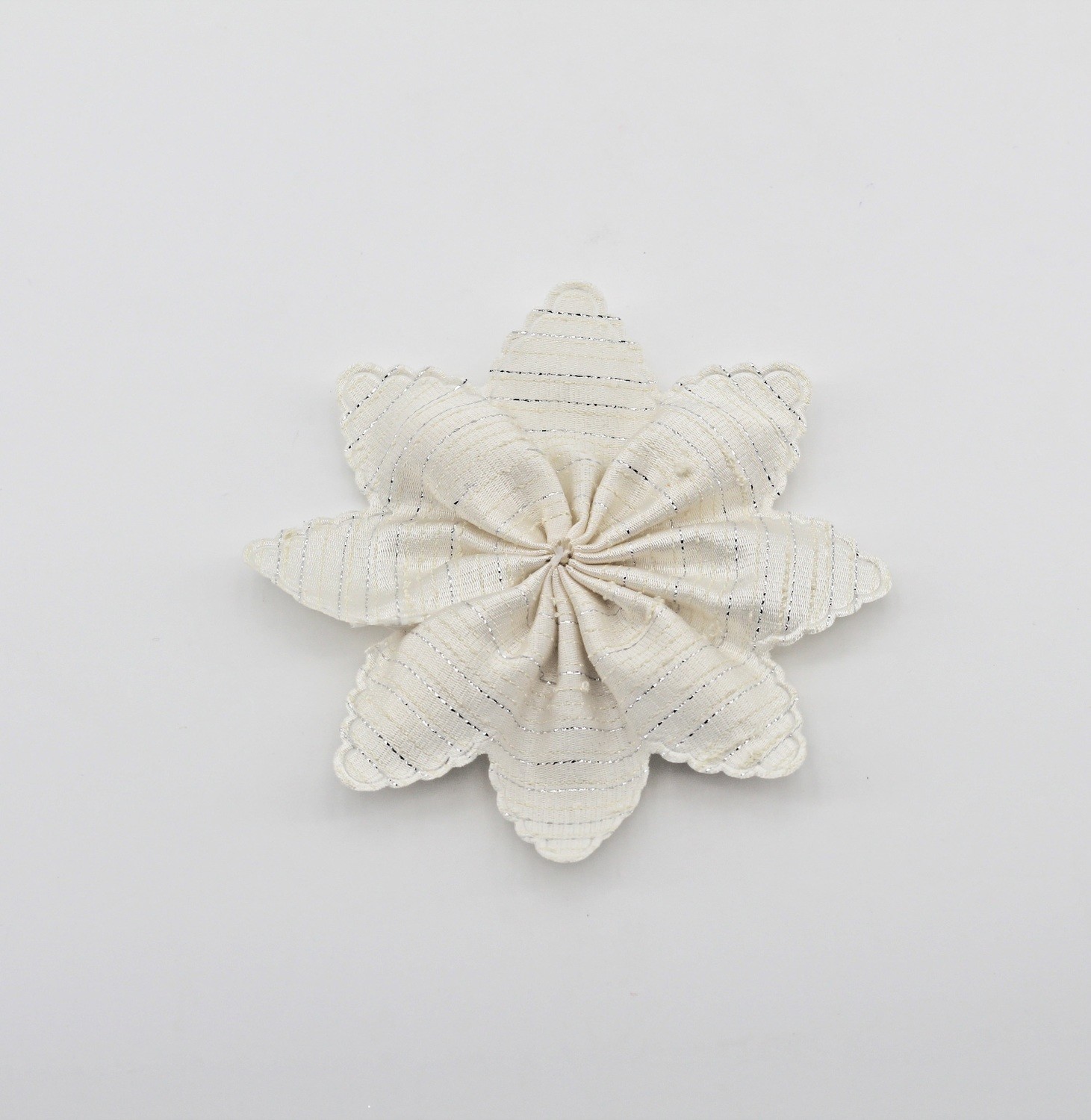 Portaconfetti chimera lamè argento Mt. 13