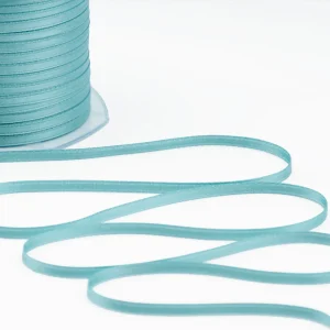 Furlanis nastro di raso blu salvia colore 117 mm.3 Mt.100